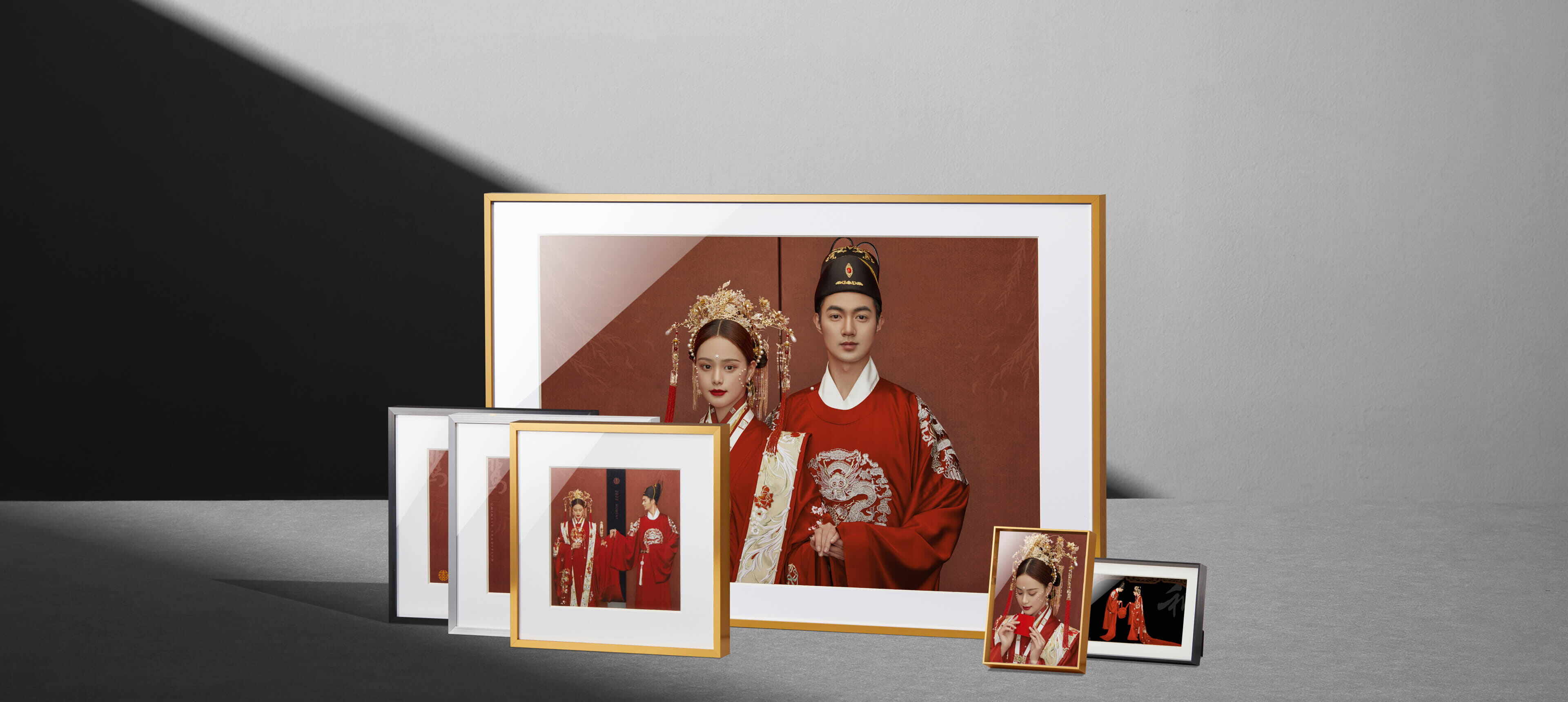 4个相框+2个摆台