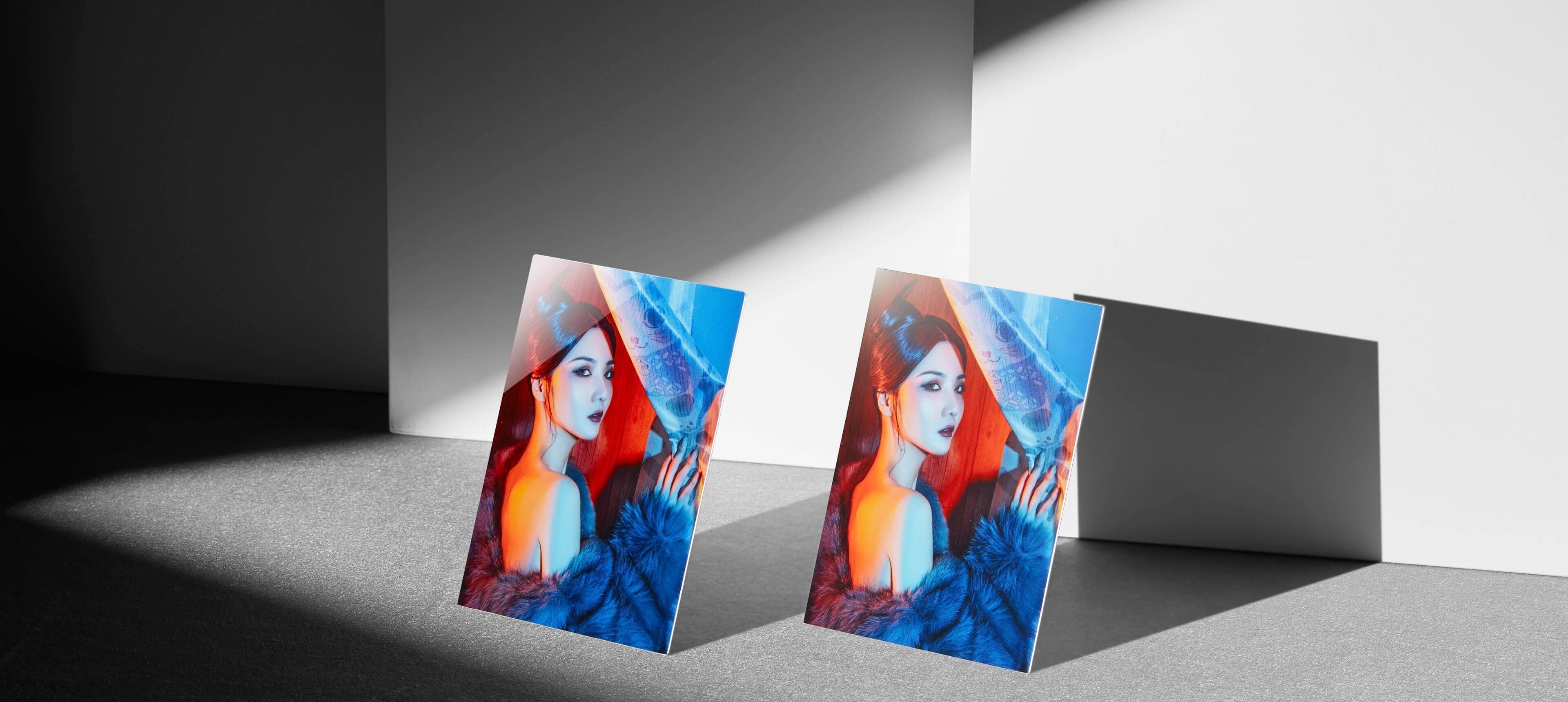 哑光和亮面画质在线定制